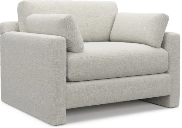 Forbes Foam Comfort Chair and a Half - Bantu Pearl