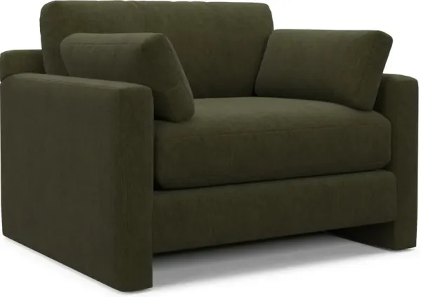 Forbes Foam Comfort Chair and a Half - Marina Moss