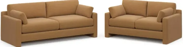 Forbes Foam Comfort 2 Pc. Living Room - Merrimac Topaz