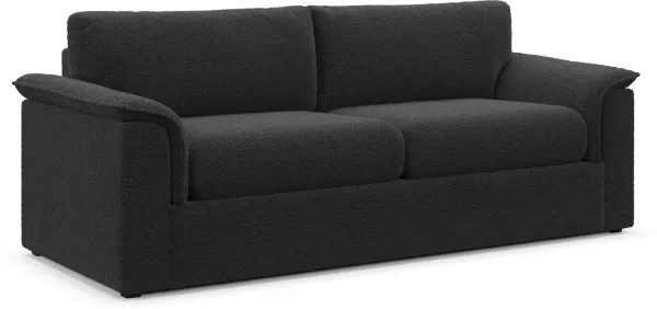 Morse Foam Comfort Sofa - Bloke Obsidian