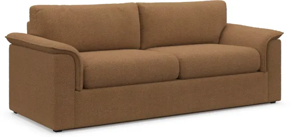 Morse Foam Comfort Sofa - Texel Caramel