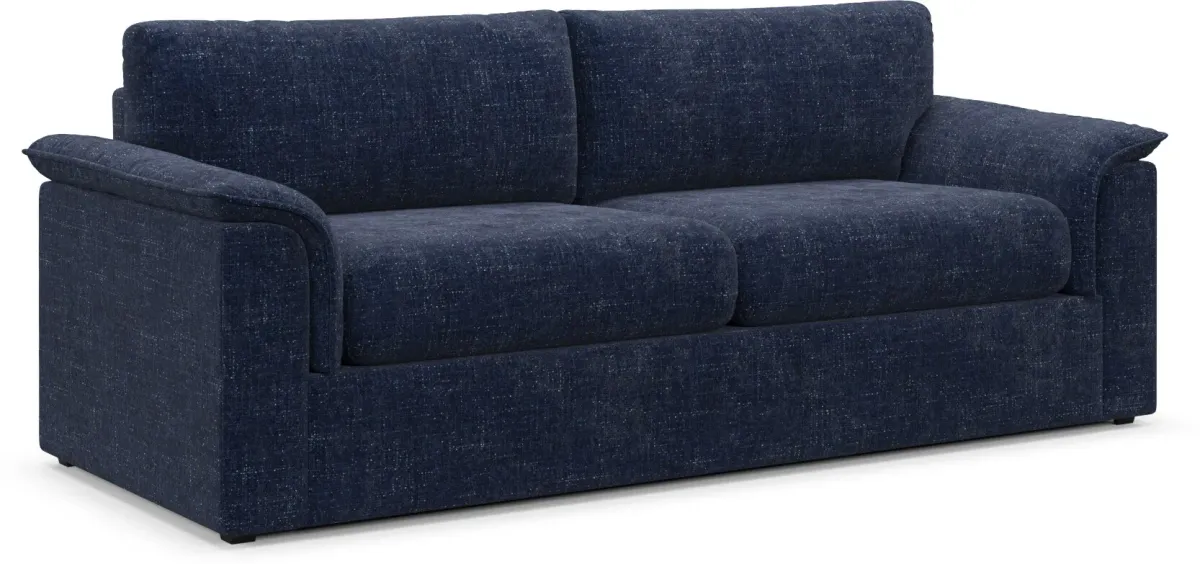 Morse Foam Comfort Sofa - Sundar Navy