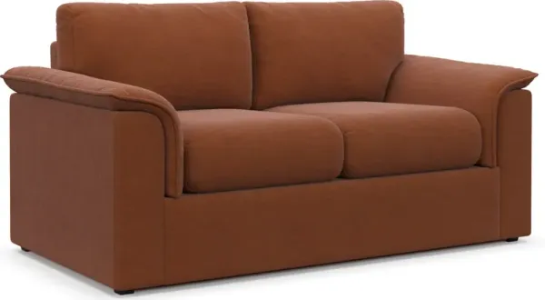 Morse Foam Comfort Loveseat - Merrimac Brick