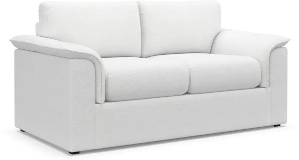 Morse Foam Comfort Loveseat - Lovie Chalk