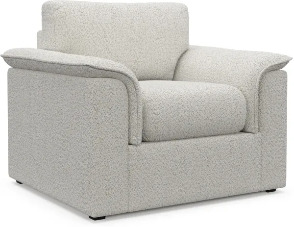 Morse Foam Comfort Chair - River Rock Ivory