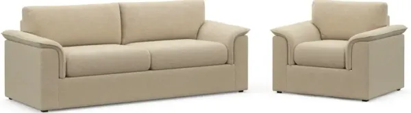 Morse Foam Comfort 2 Pc. Living Room - Midcentury Sand