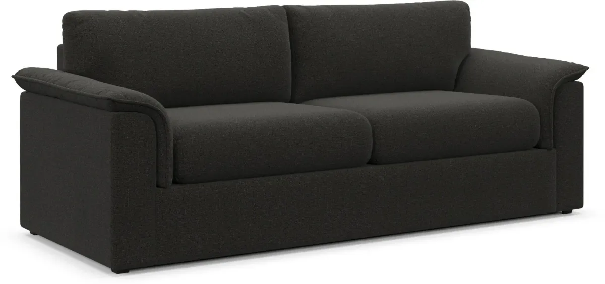 Morse Foam Comfort Sofa - Liv Onyx