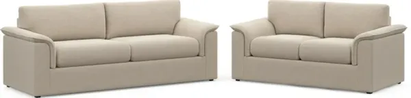 Morse Foam Comfort 2 Pc. Living Room - Basker Antique