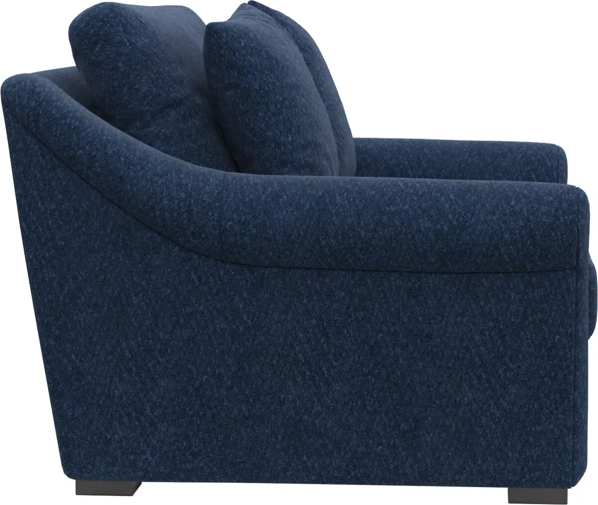 Bowery Foam Comfort Chair and a Half - Oslo Navy