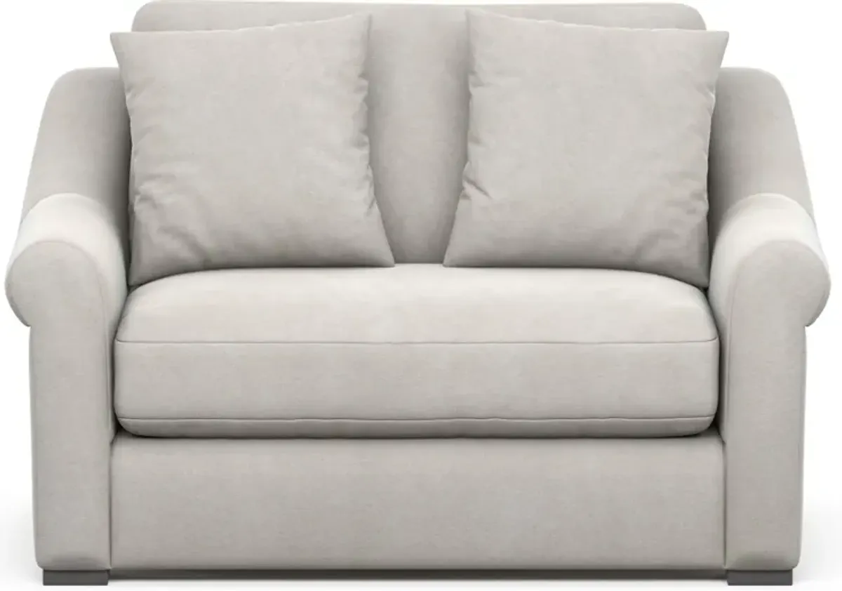Bowery Foam Comfort Chair and a Half - Laurent Beach