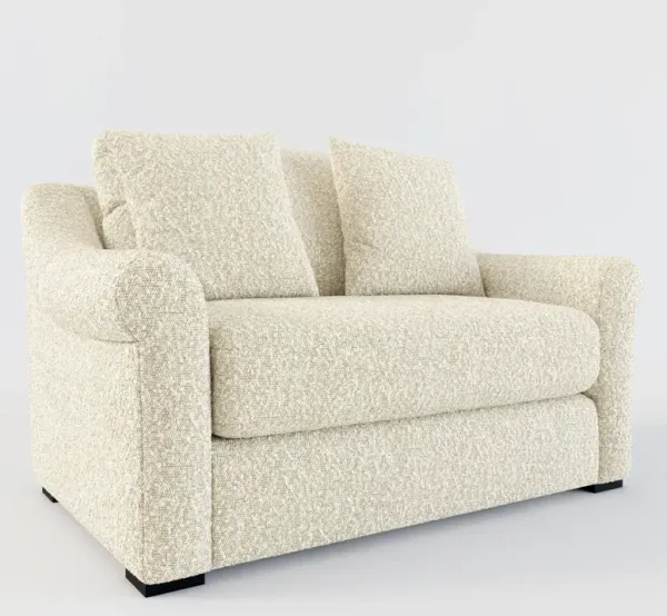 Bowery Foam Comfort Chair and a Half - Bloke Cotton