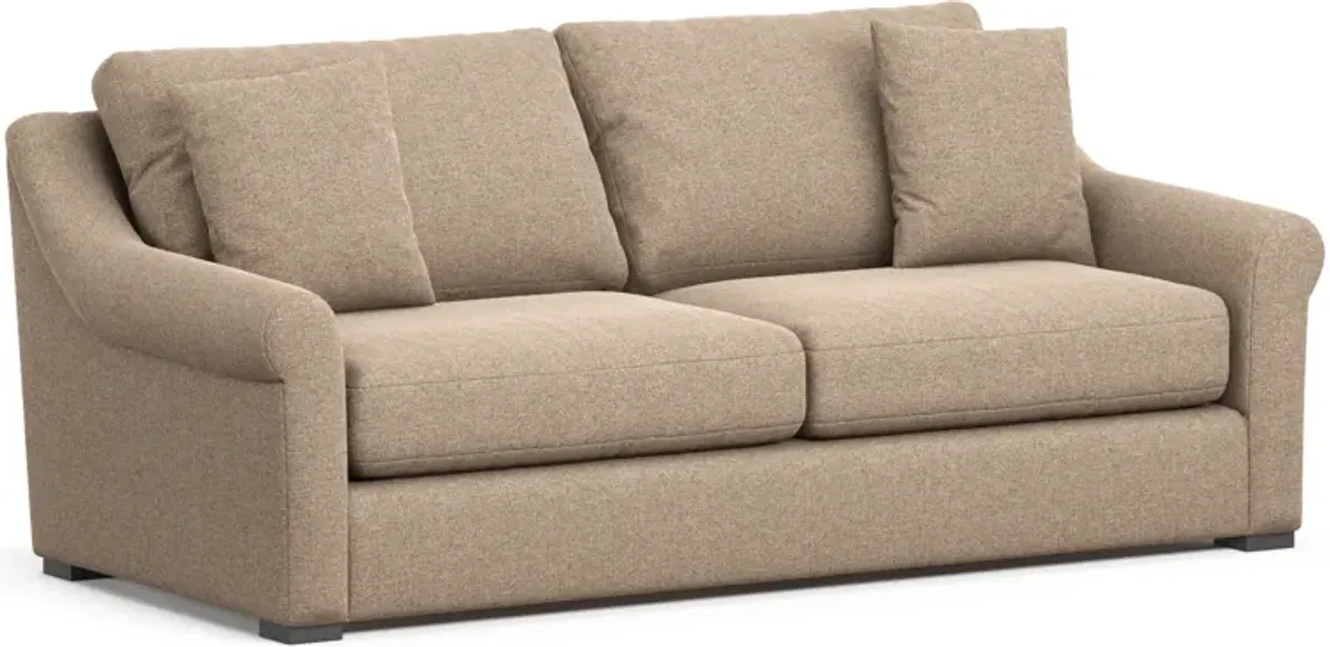 Bowery Foam Comfort 87" Sleeper Sofa - Liv Wicker