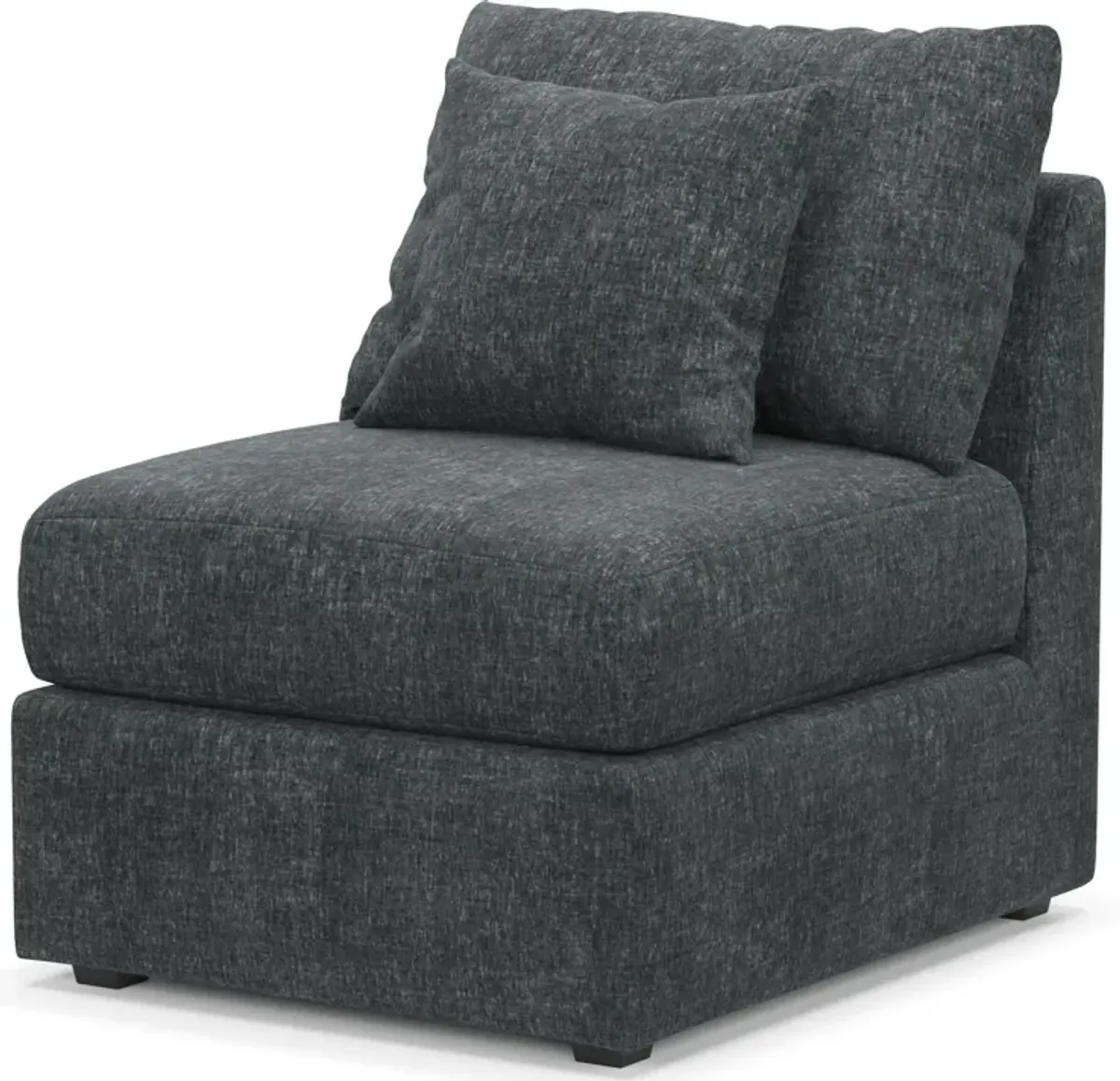 Nest Hybrid Comfort Armless Chair - Contessa Shadow