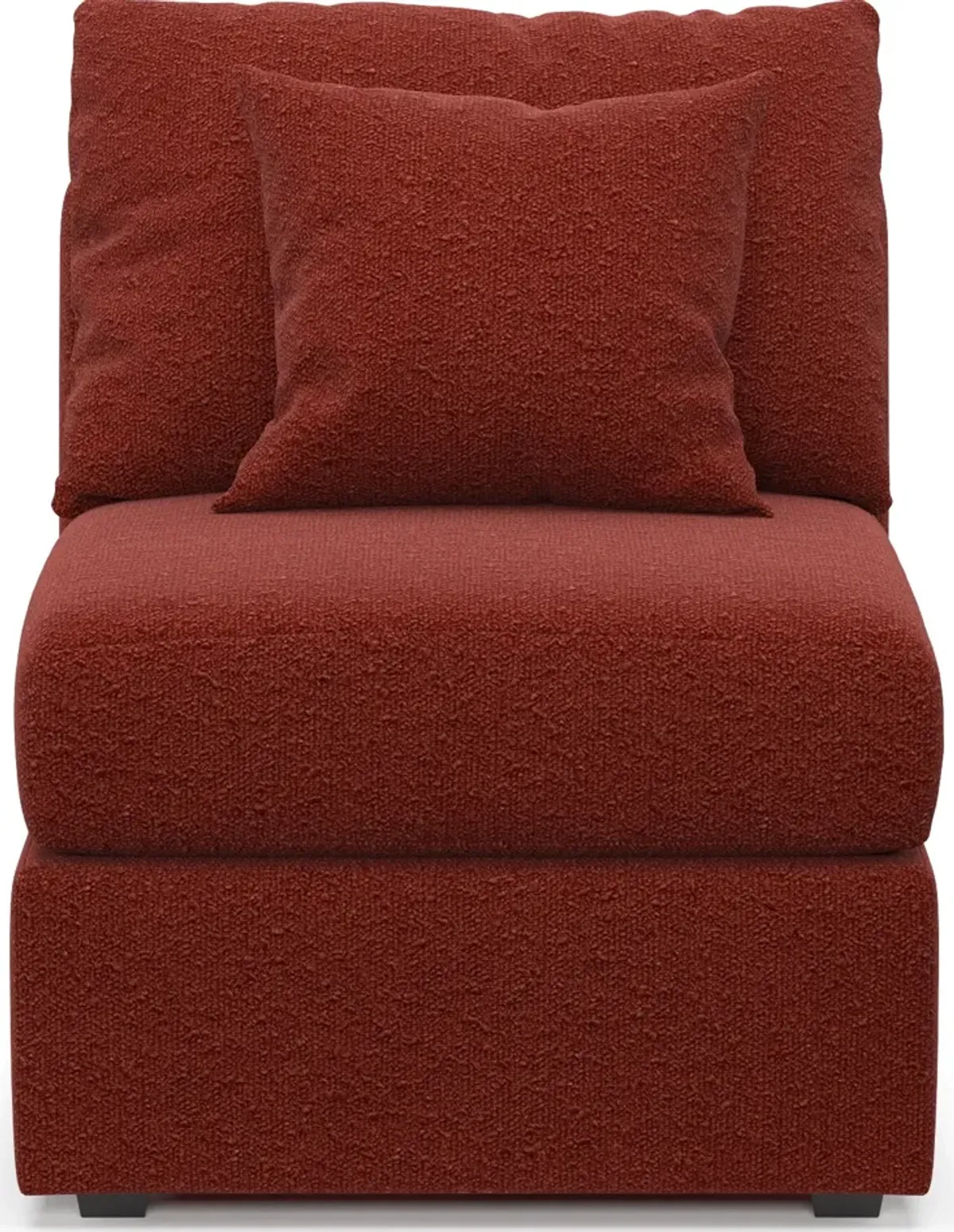 Nest Hybrid Comfort Armless Chair - Bloke Brick