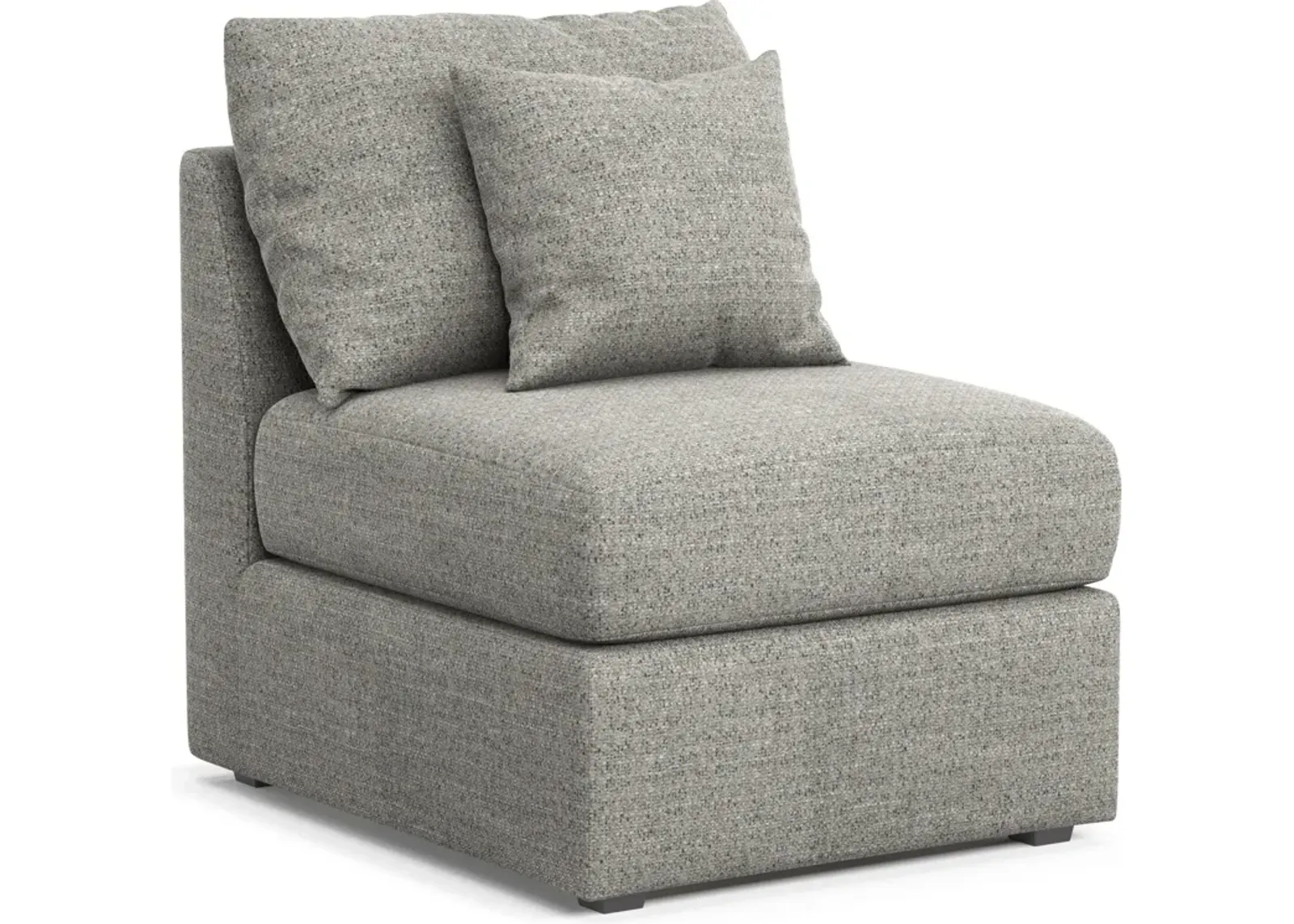 Nest Hybrid Comfort Armless Chair - Pandora Pepper