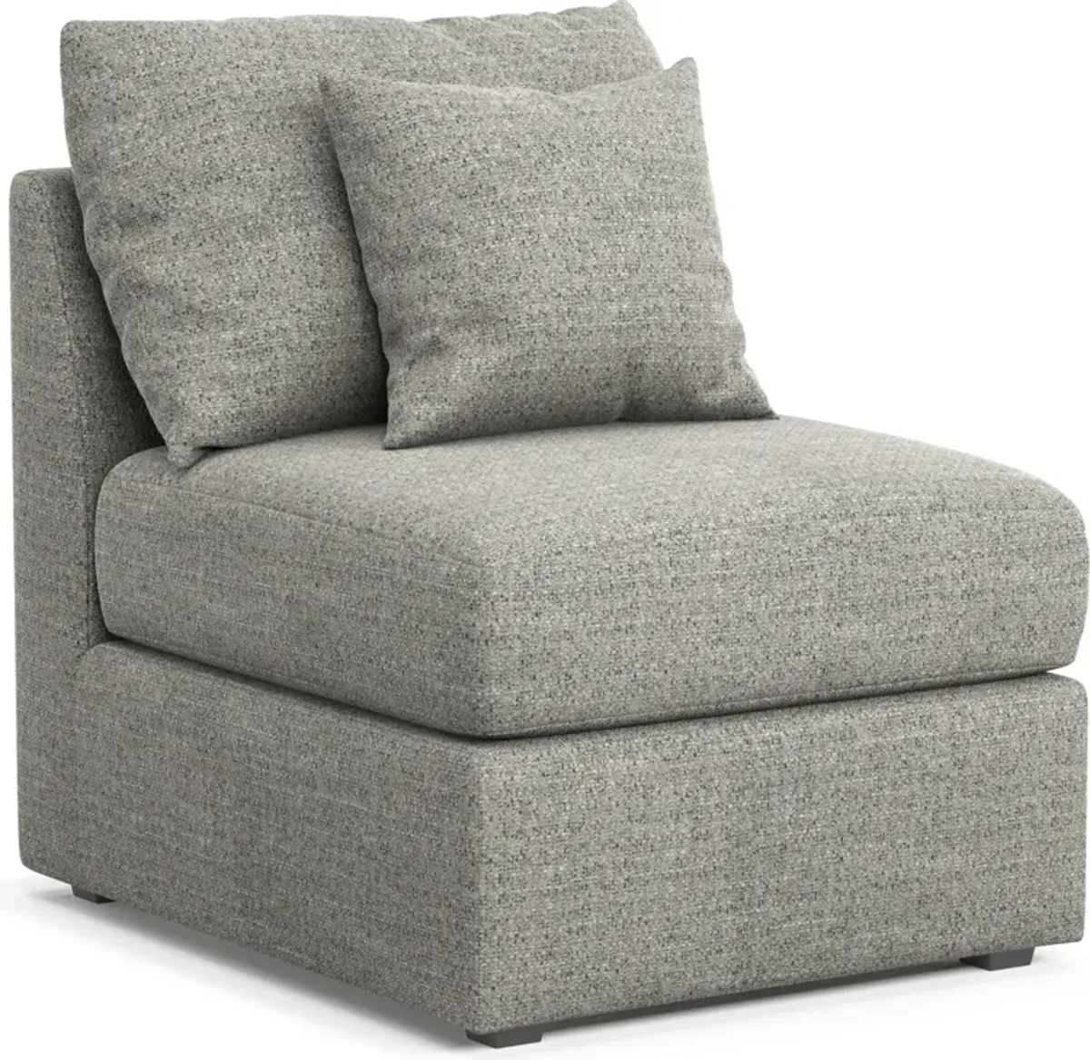 Nest Hybrid Comfort Armless Chair - Pandora Pepper