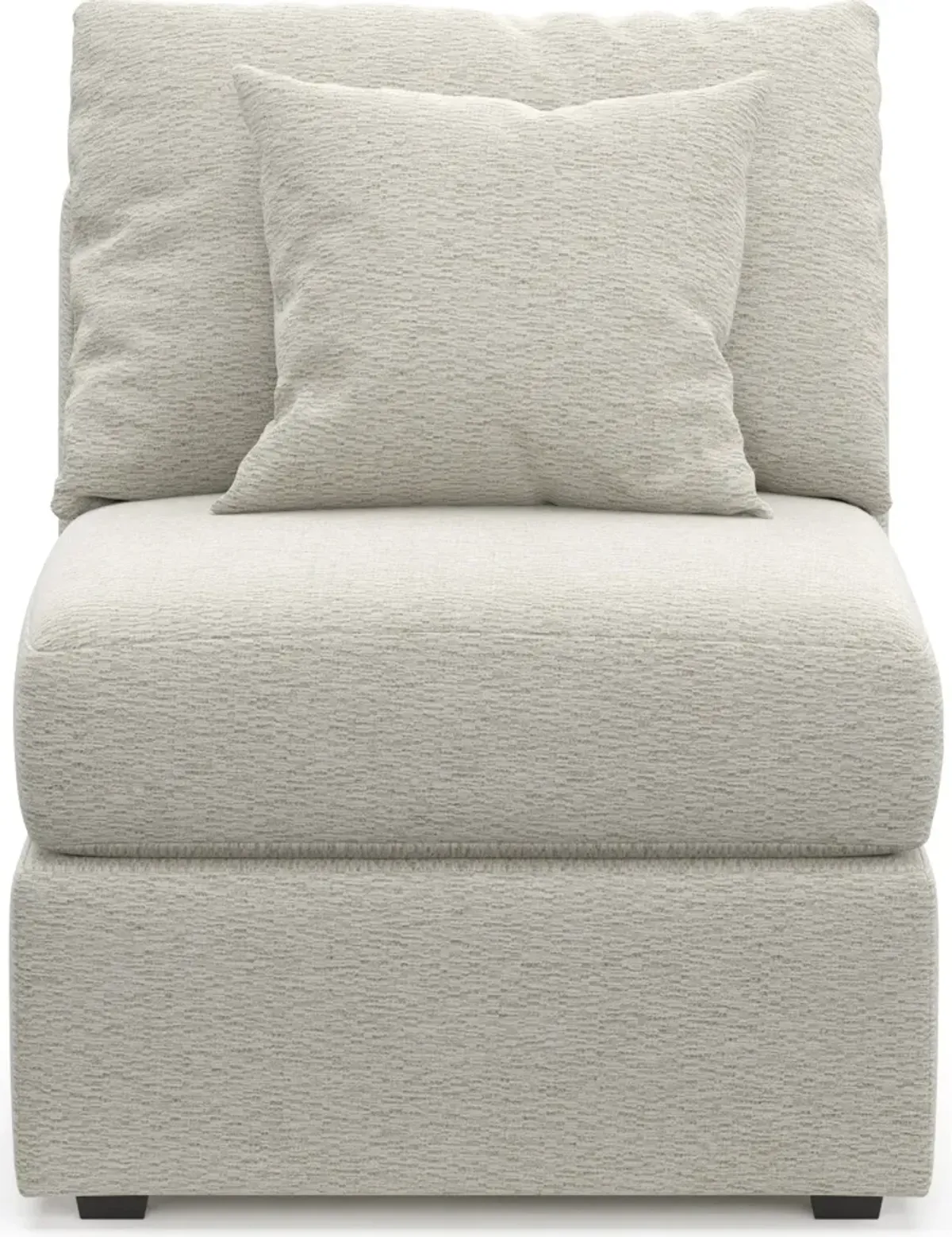 Nest Hybrid Comfort Armless Chair - Everton Grey