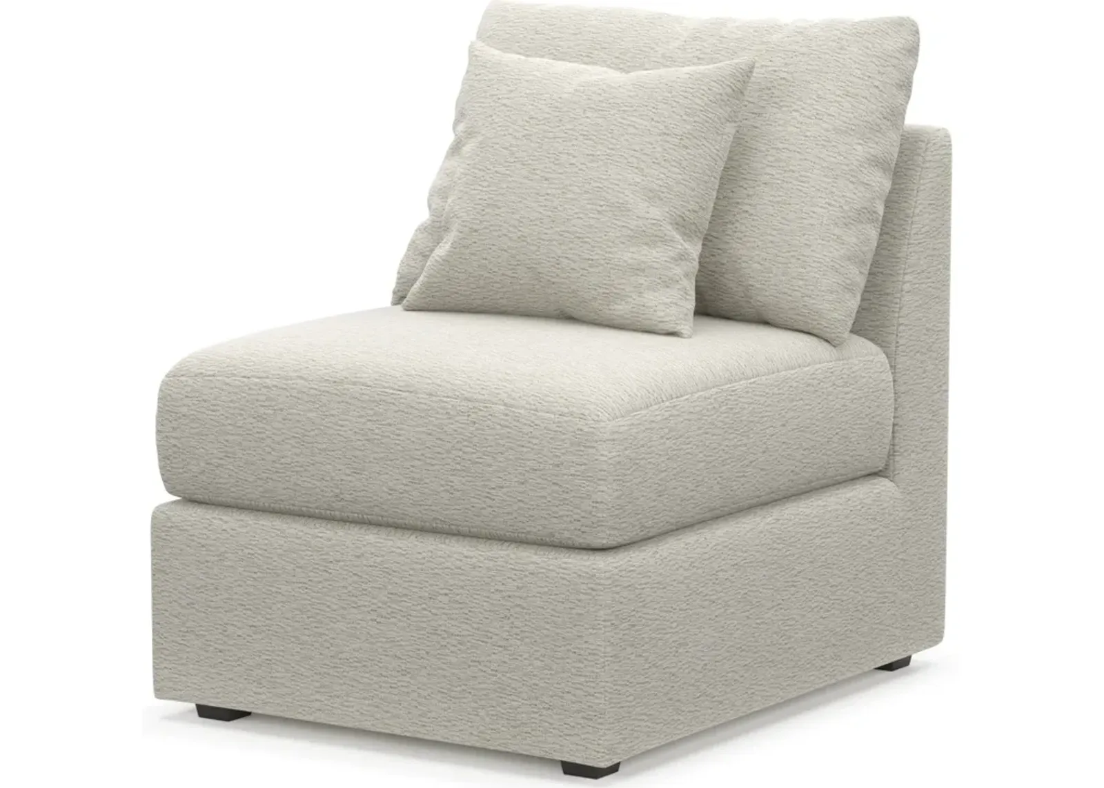 Nest Hybrid Comfort Armless Chair - Everton Grey