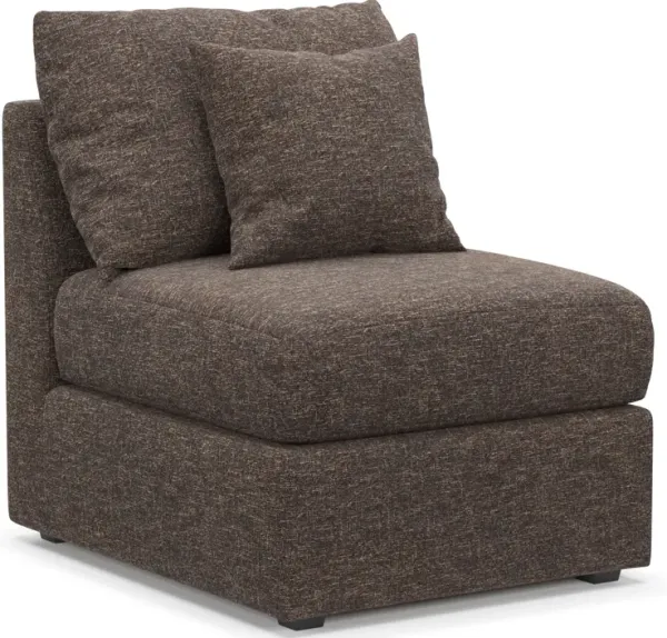 Nest Hybrid Comfort Armless Chair - M Walnut