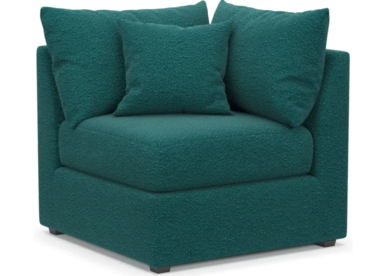 Nest Hybrid Comfort Corner Chair - Bloke Peacock