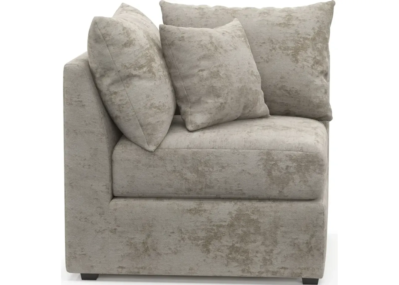 Nest Hybrid Comfort Corner Chair - Hearth Cement