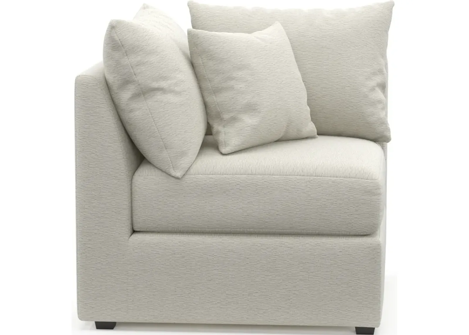 Nest Hybrid Comfort Corner Chair - Living Large White