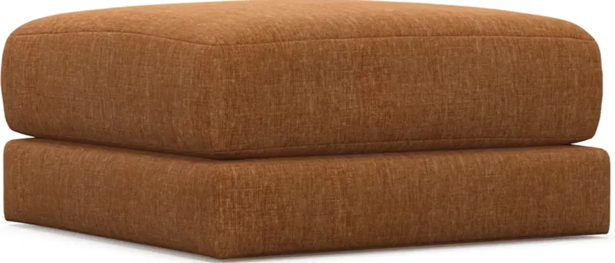 Nest Hybrid Comfort Short Ottoman - Contessa Ginger