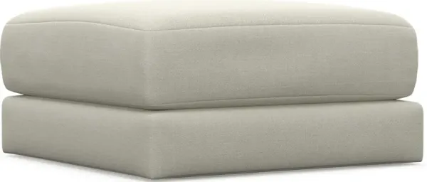 Nest Hybrid Comfort Short Ottoman - Anders Ivory