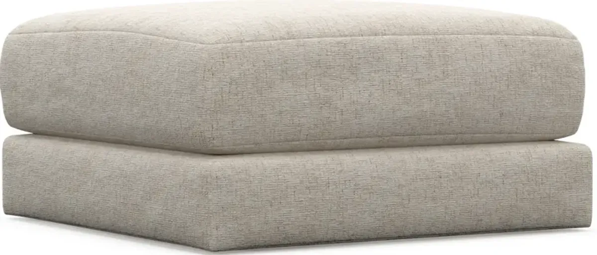 Nest Hybrid Comfort Short Ottoman - M Ivory