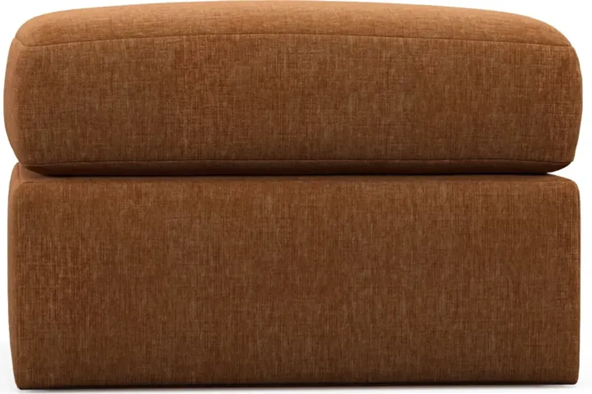 Nest Hybrid Comfort Tall Ottoman - Contessa Ginger