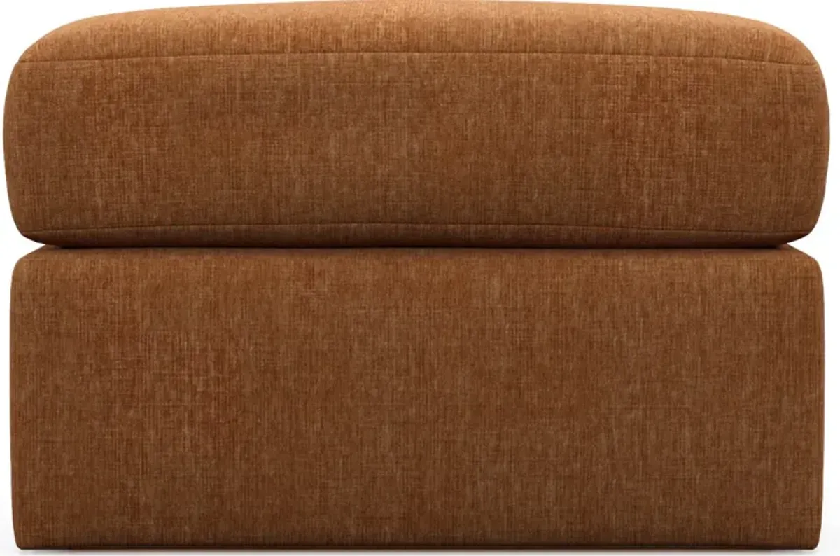 Nest Hybrid Comfort Tall Ottoman - Contessa Ginger