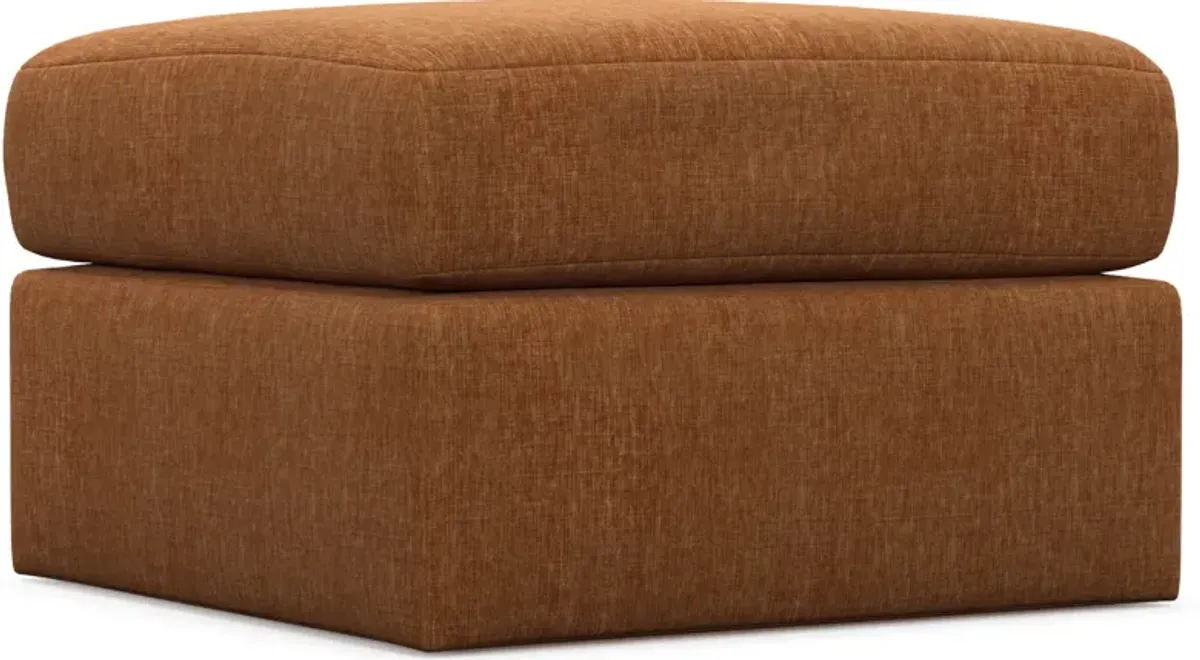 Nest Hybrid Comfort Tall Ottoman - Contessa Ginger