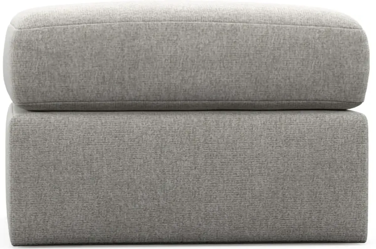 Nest Hybrid Comfort Tall Ottoman - Burmese Granite