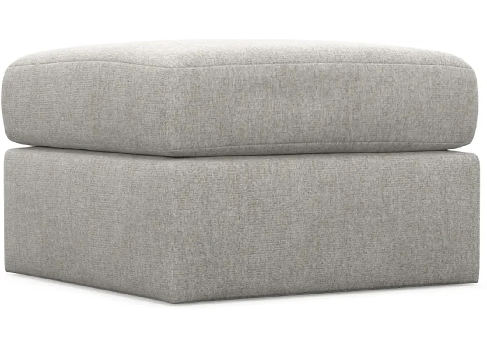 Nest Hybrid Comfort Tall Ottoman - Burmese Granite