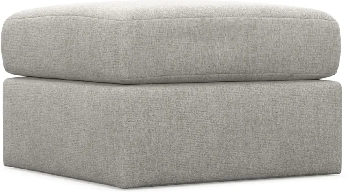 Nest Hybrid Comfort Tall Ottoman - Burmese Granite