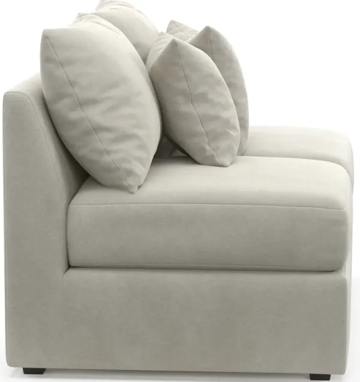 Nest Hybrid Comfort Armless Loveseat - Laurent Beach