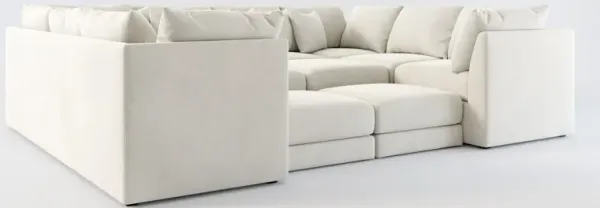 Nest Hybrid Comfort 7-Piece Pit Sectional - Laurent Beach