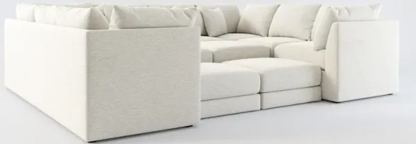 Nest Hybrid Comfort 7-Piece Pit Sectional - Everton Grey