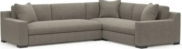 Ethan Hybrid Comfort Eco Performance 2-Piece Sectional - Bridger Metal