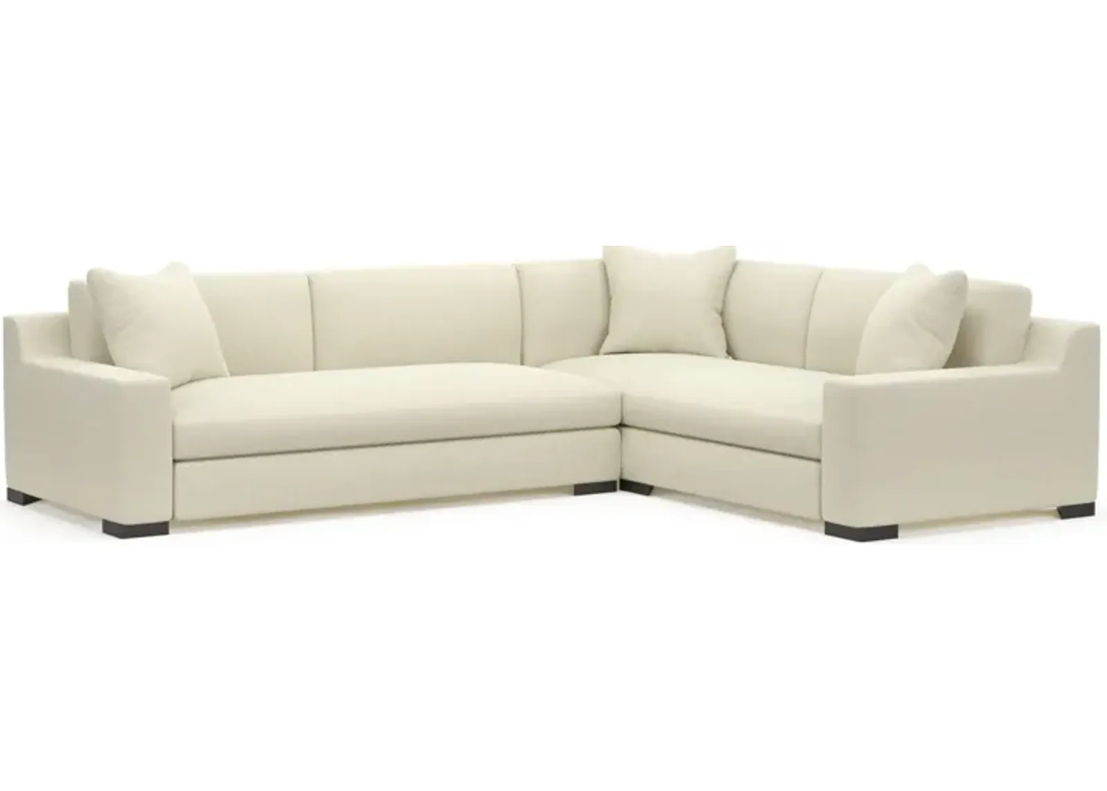 Ethan Hybrid Comfort Eco Performance 2-Piece Sectional - Fincher Ivory