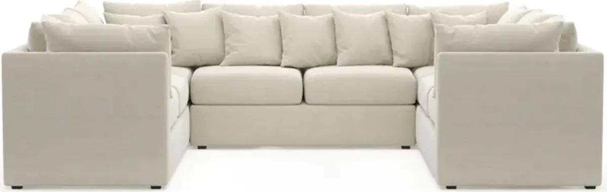 Nest Hybrid Comfort 3-Piece Pit Sectional - Curious Pearl