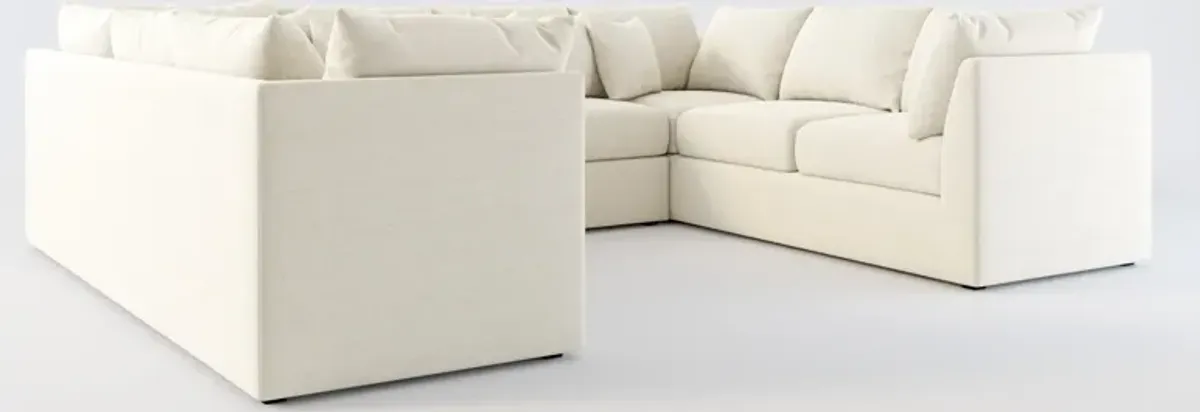 Nest Hybrid Comfort 3-Piece Pit Sectional - Curious Pearl