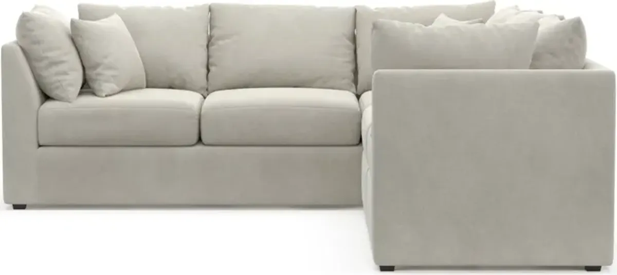 Nest Hybrid Comfort 3-Piece Small Sectional - Laurent Beach