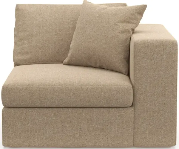 Collin Foam Comfort Eco Performance Fabric Right-Facing Chair - Liv Wicker