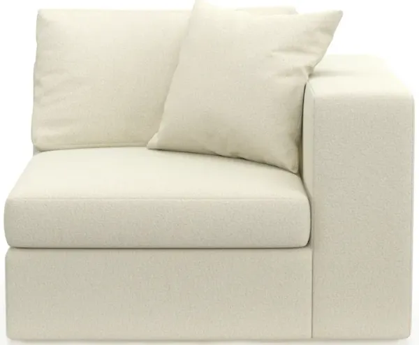 Collin Foam Comfort Eco Performance Fabric Right-Facing Chair - Fincher Ivory
