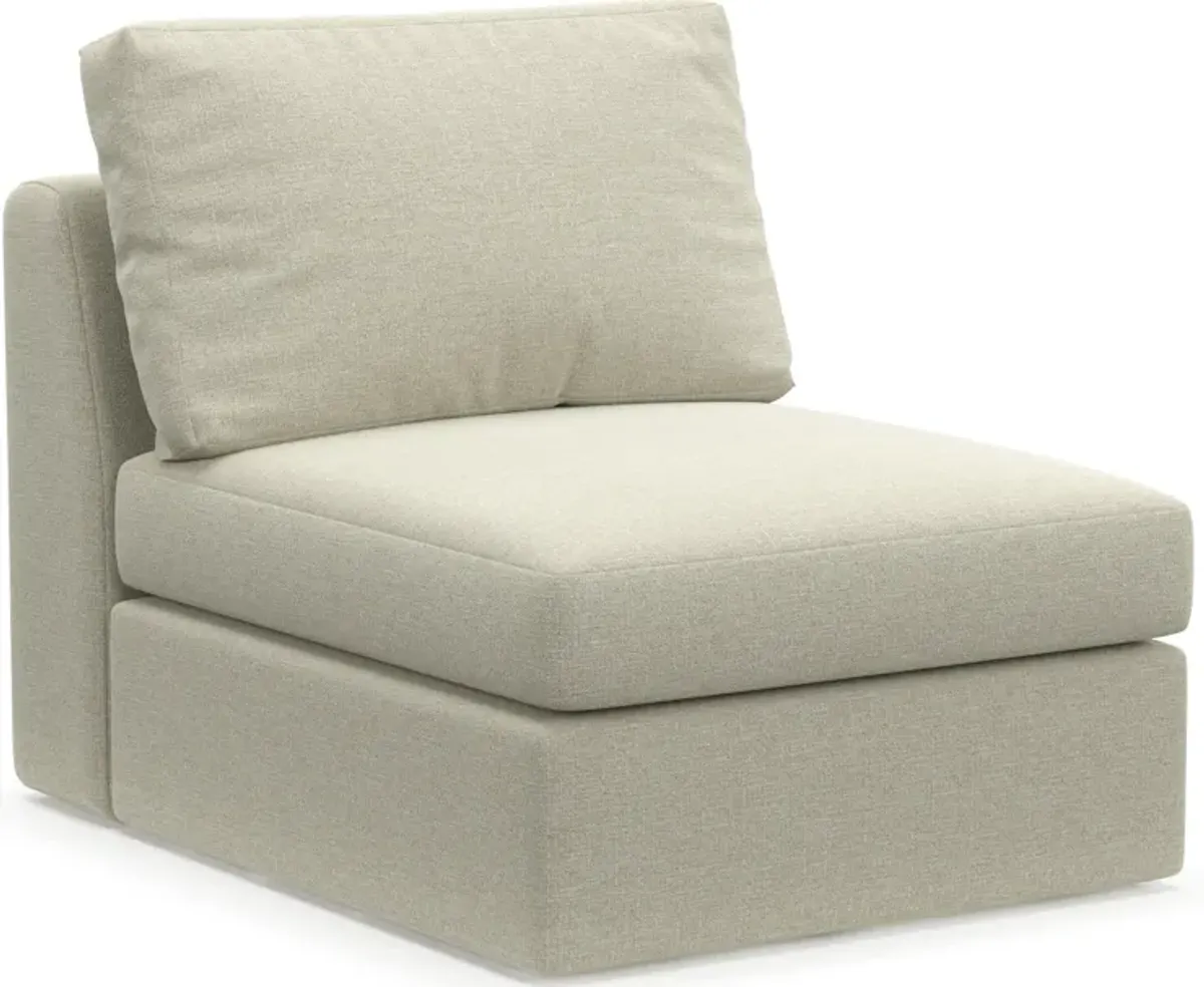 Collin Hybrid Comfort Eco Performance Fabric Armless Chair - Liv Dove