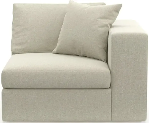 Collin Hybrid Comfort Eco Performance Fabric Right-Facing Chair - Liv Dove
