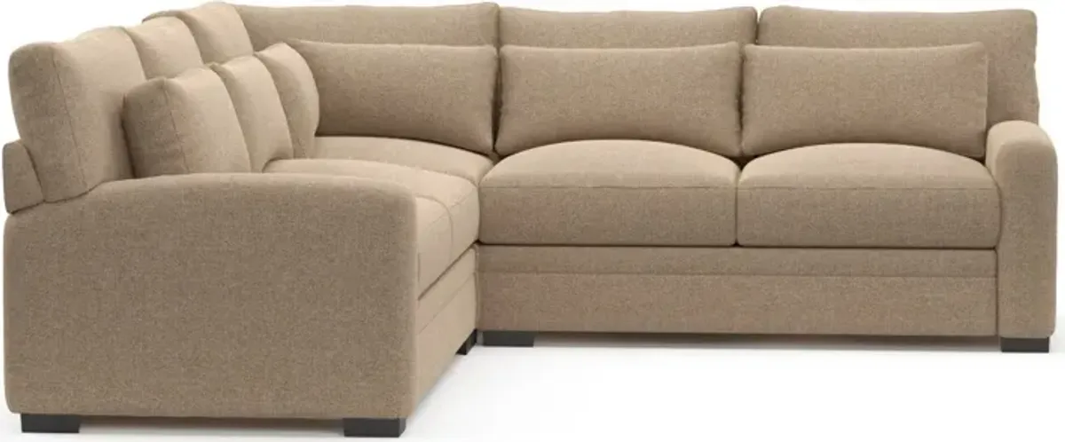 Winston Foam Comfort Eco Perfomance 3-Piece Sectional - Liv Wicker