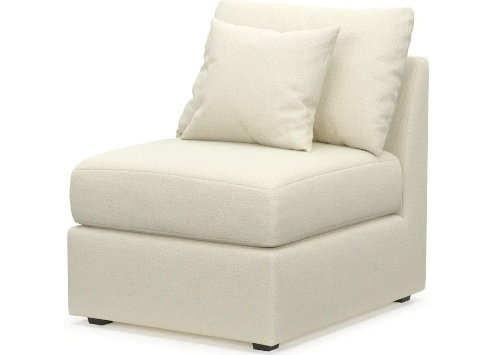 Nest Hybrid Comfort Eco Performance Armless Chair - Fincher Ivory