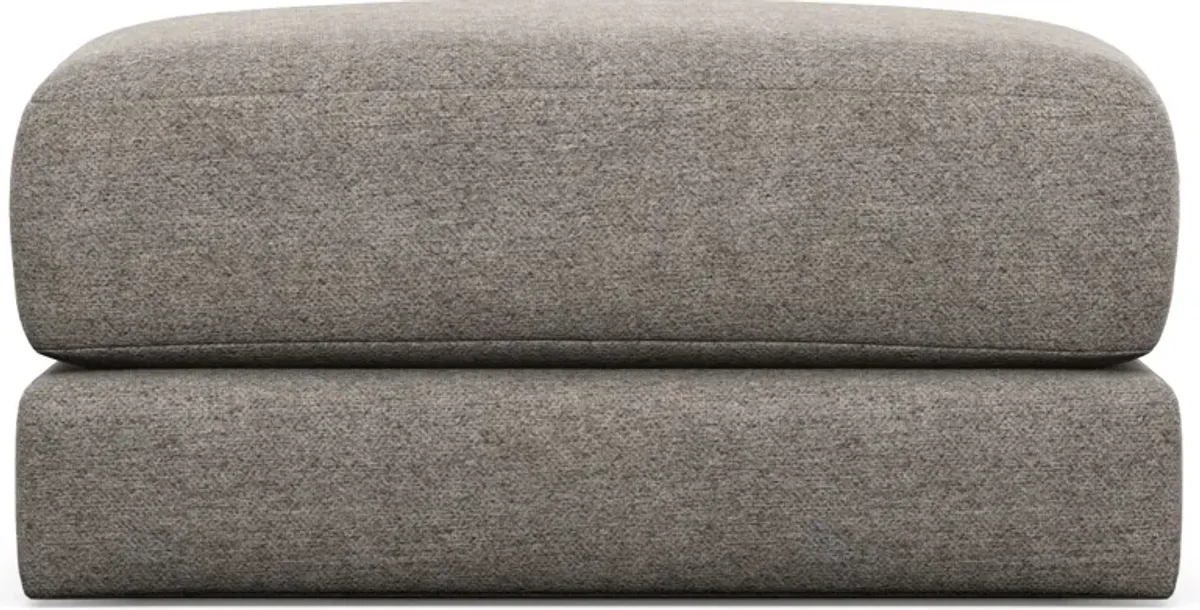 Nest Hybrid Comfort Eco Performance Short Ottoman - Bridger Metal